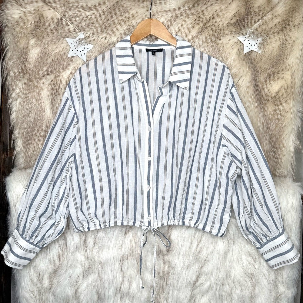 Drew Striped Kylie Top View 2